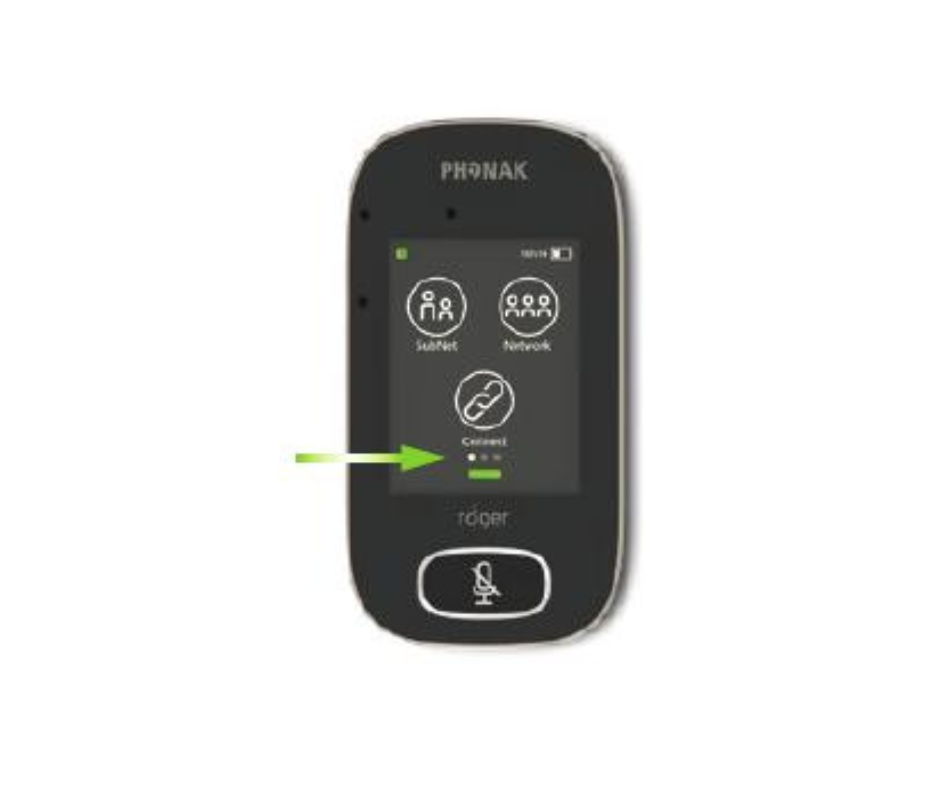 開關機 touchscreen fm roger phonak