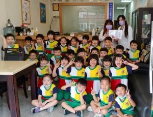 鹿港 幼兒助聽器 兒童助聽器 貝斯特幼兒園 合照
