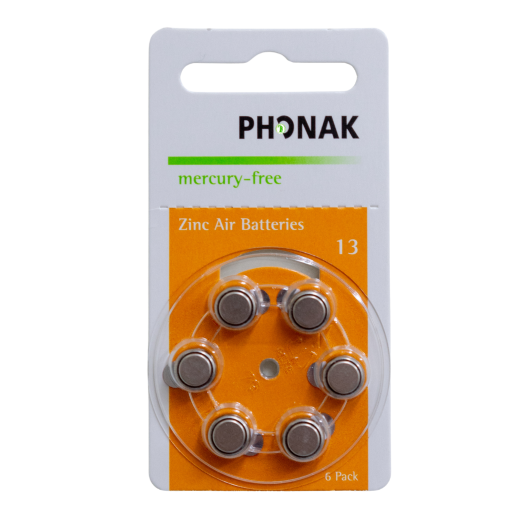 PHONAK鋅空電池 13電池 13 battery hearing aids battery sung en hear