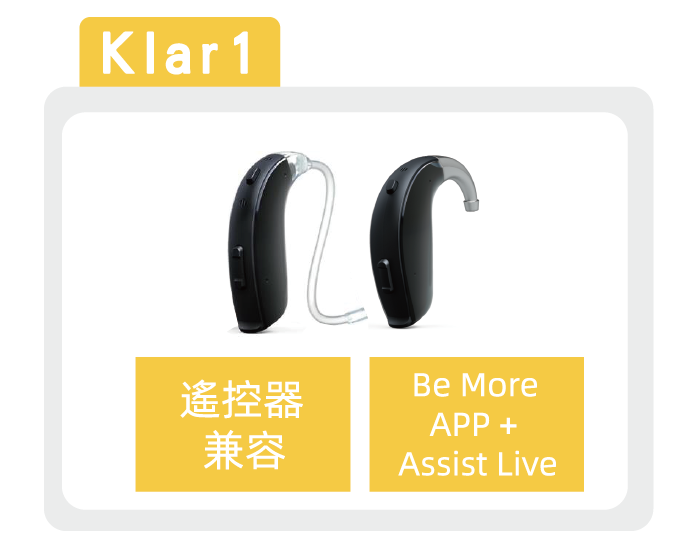 xc系列 等級一 klar danavox 丹麥助聽器 gn助聽器