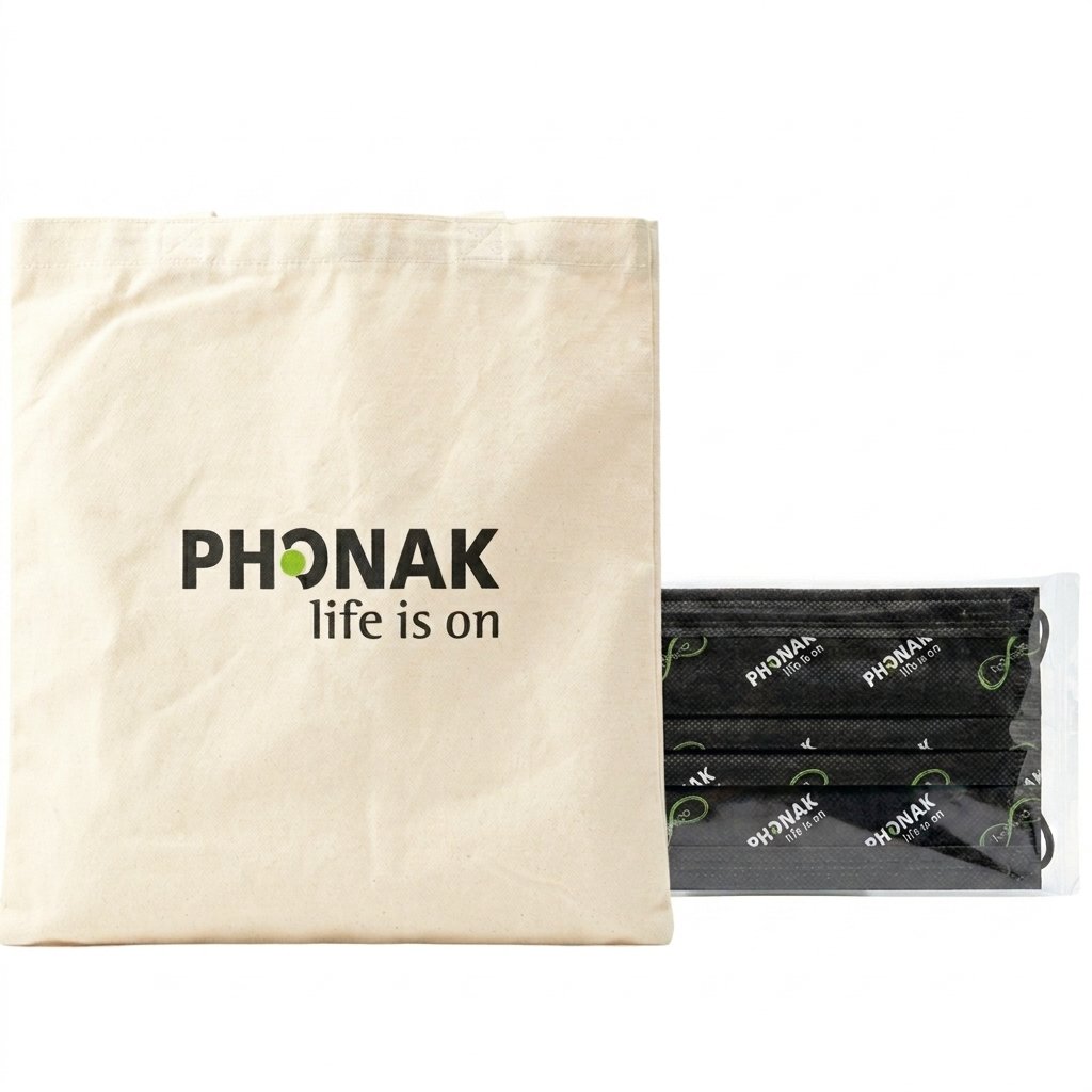 phonak袋子 phonak infinio口罩 合照