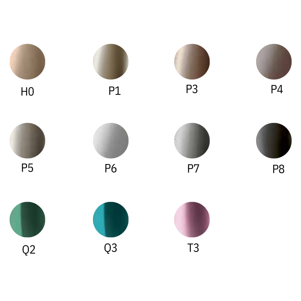 Phonak CROS Lumity 助聽器顏色 色碼