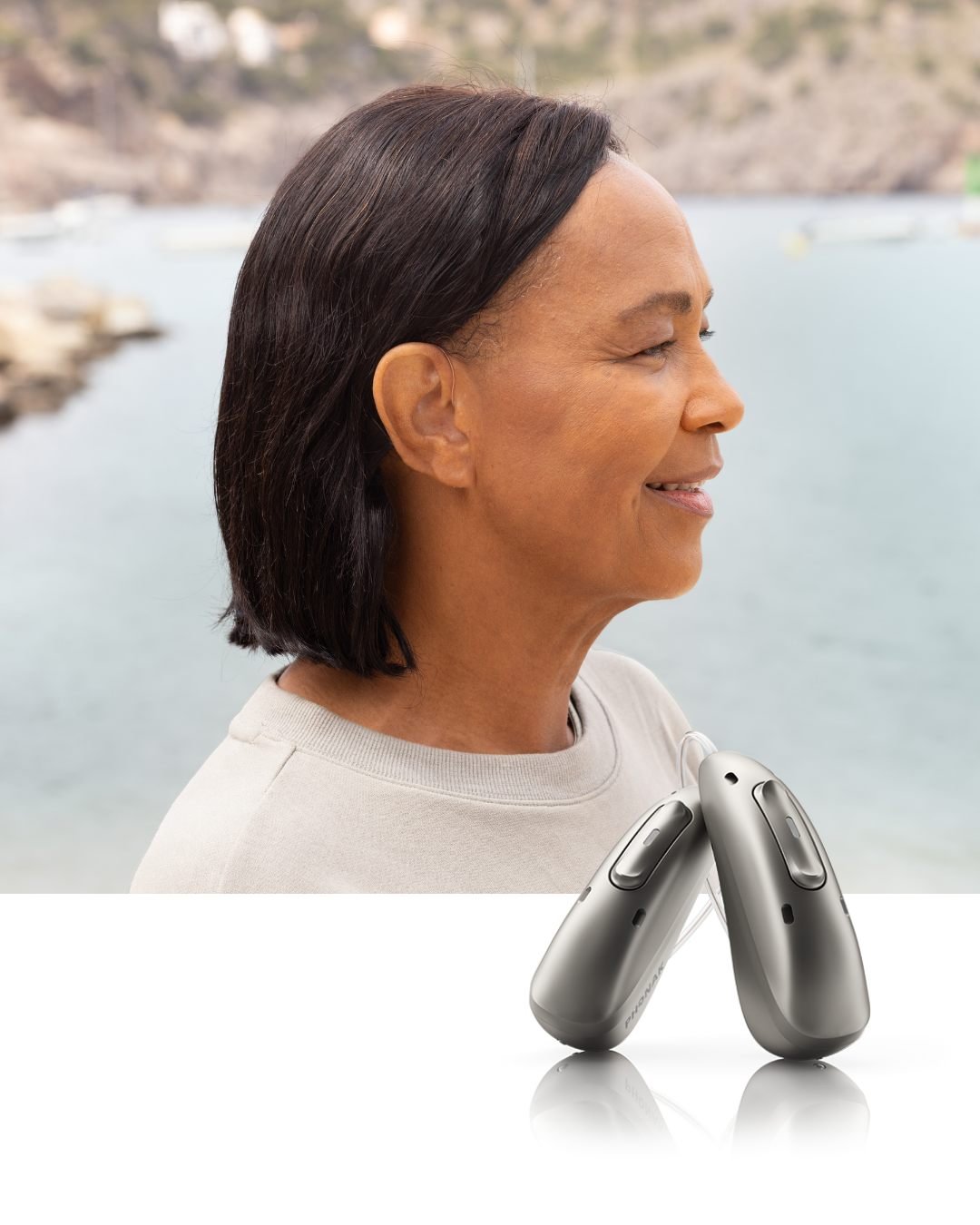 phonak Audeo Infinio 手機版 白底 峰力助聽器 瑞士助聽器 Phonak助聽器 sonova助聽器